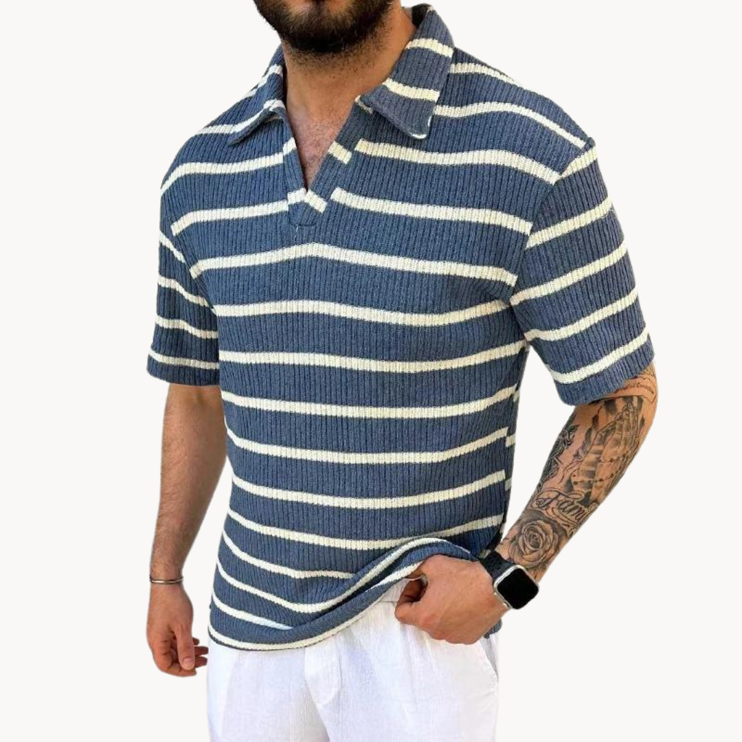 Stonebrook Şeritli Polo