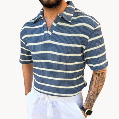 Stonebrook Şeritli Polo