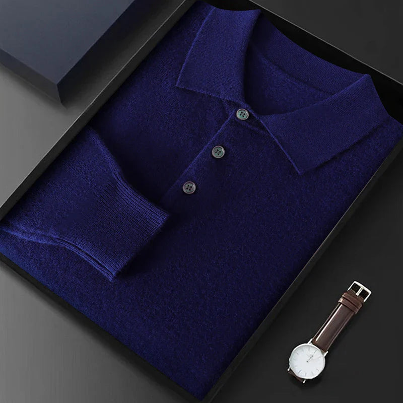 Noble Wear Wellington Yün Polo Kazak