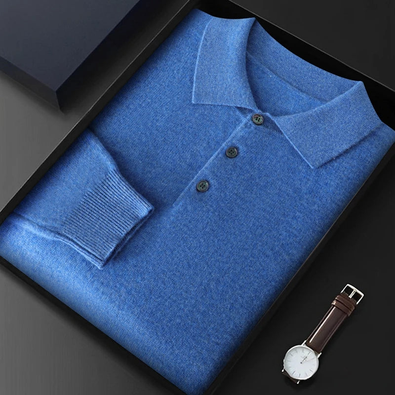 Noble Wear Wellington Yün Polo Kazak